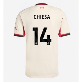 Liverpool Federico Chiesa #14 Borta Kläder 2025-26 Kortärmad Liverpool Federico Chiesa #14 Borta Kläder 2025-26 Kortärmad
